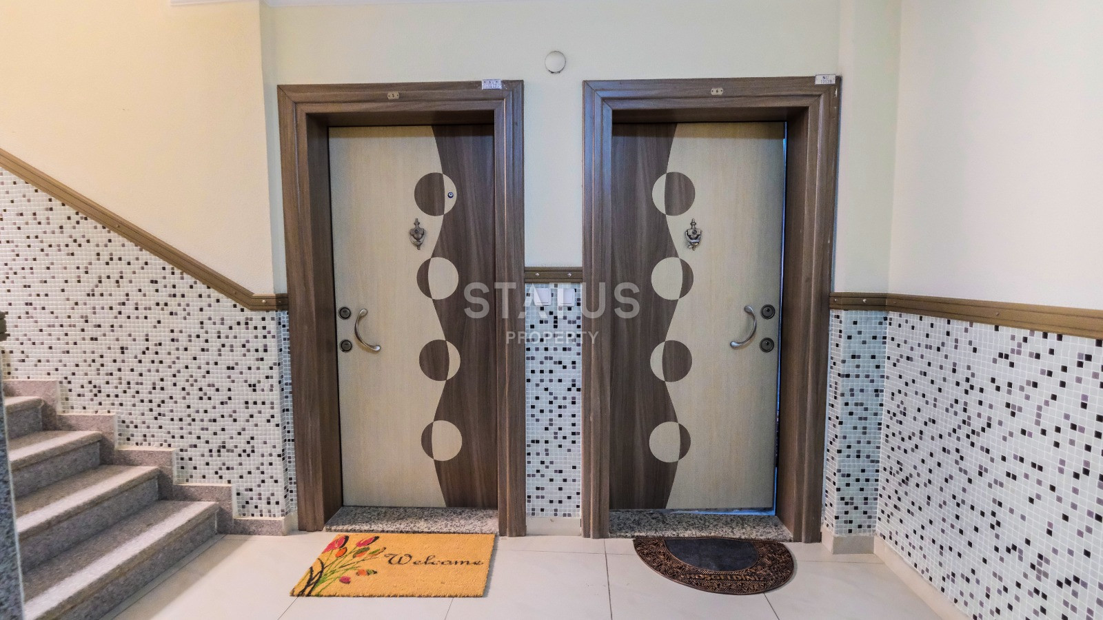 Красивая двухкомнатная квартира под ключ в районе Махмутлар с видом на море и историческую крепость. 120m2. фото 9