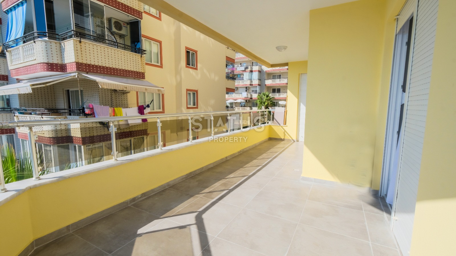 Красивая двухкомнатная квартира под ключ в районе Махмутлар с видом на море и историческую крепость. 120m2. фото 26