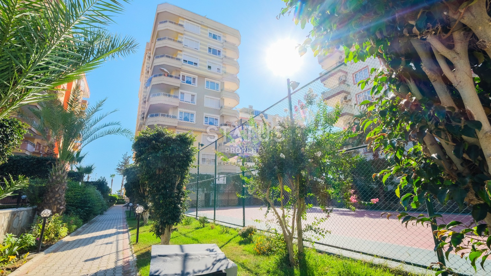 Красивая двухкомнатная квартира под ключ в районе Махмутлар с видом на море и историческую крепость. 120m2. фото 28