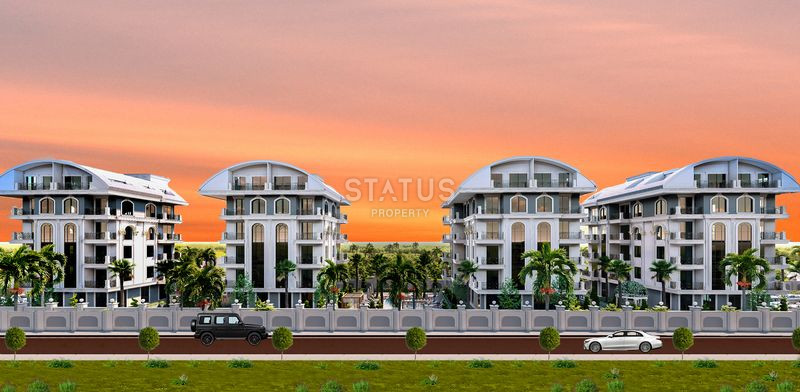 Современный проект с рассрочкой в верхней части района Оба. 52-94м2 фото 3