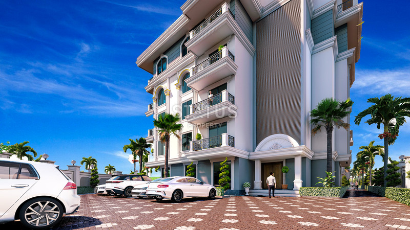 Современный проект с рассрочкой в верхней части района Оба. 52-94м2 фото 5