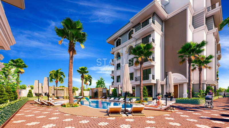 Современный проект с рассрочкой в верхней части района Оба. 52-94м2 фото 8