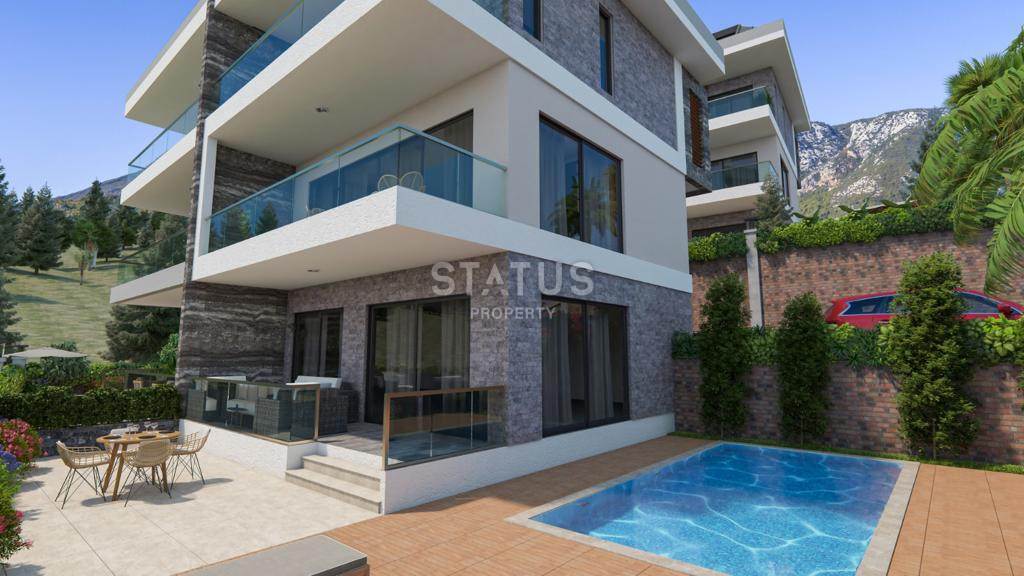 Проект из 4 вилл с интересными ценами в районе Каргыджак. 274м2 фото 5