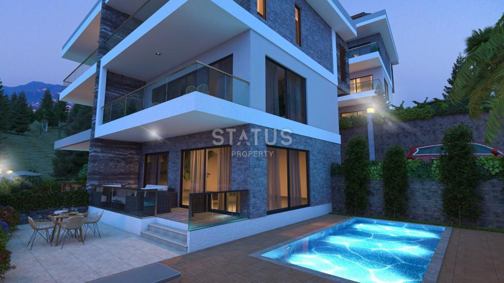 Проект из 4 вилл с интересными ценами в районе Каргыджак. 274м2 фото 7