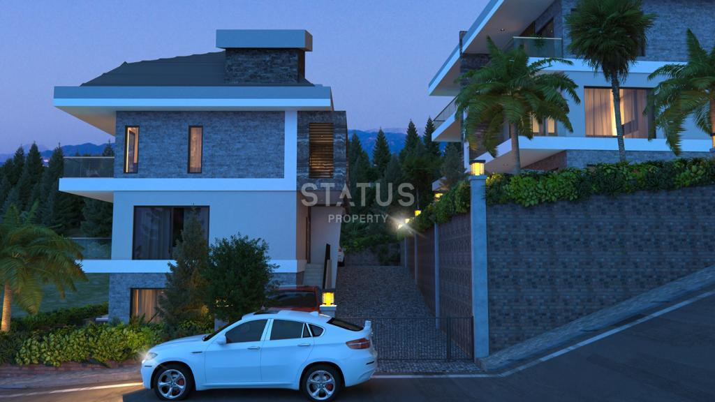 Проект из 4 вилл с интересными ценами в районе Каргыджак. 274м2 фото 8