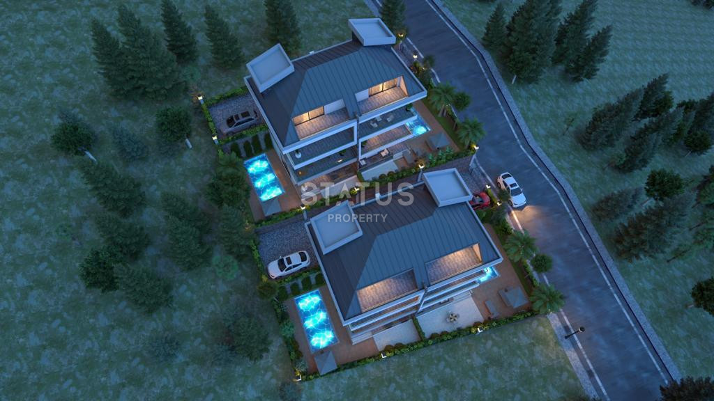 Проект из 4 вилл с интересными ценами в районе Каргыджак. 274м2 фото 9