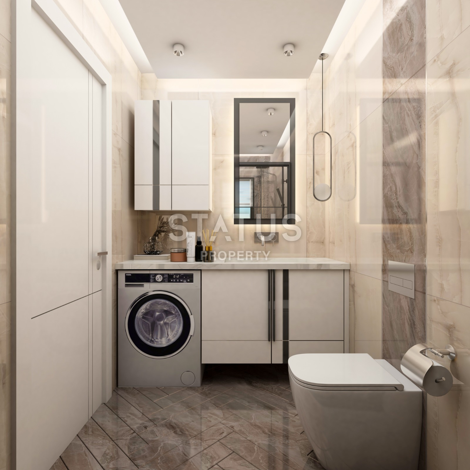 Проект из 4 вилл с интересными ценами в районе Каргыджак. 274м2 фото 13