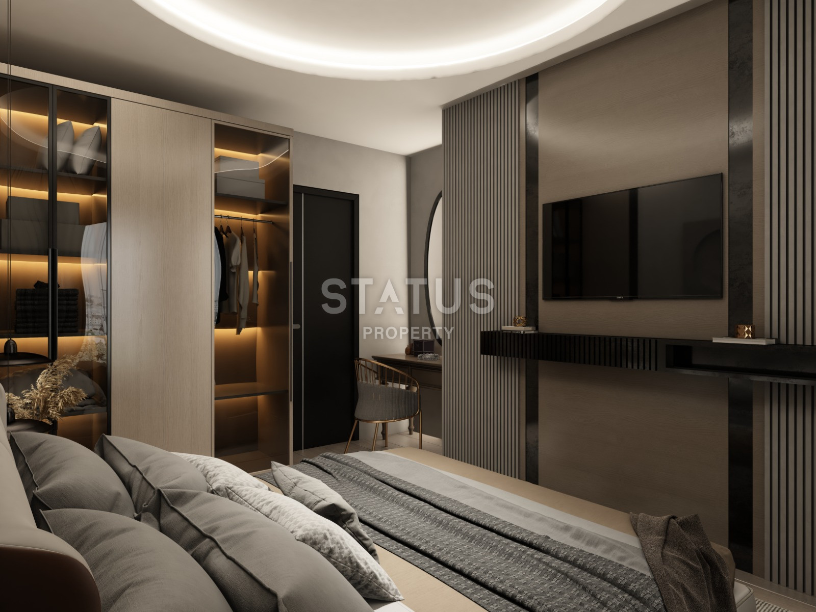 Проект из 4 вилл с интересными ценами в районе Каргыджак. 274м2 фото 15