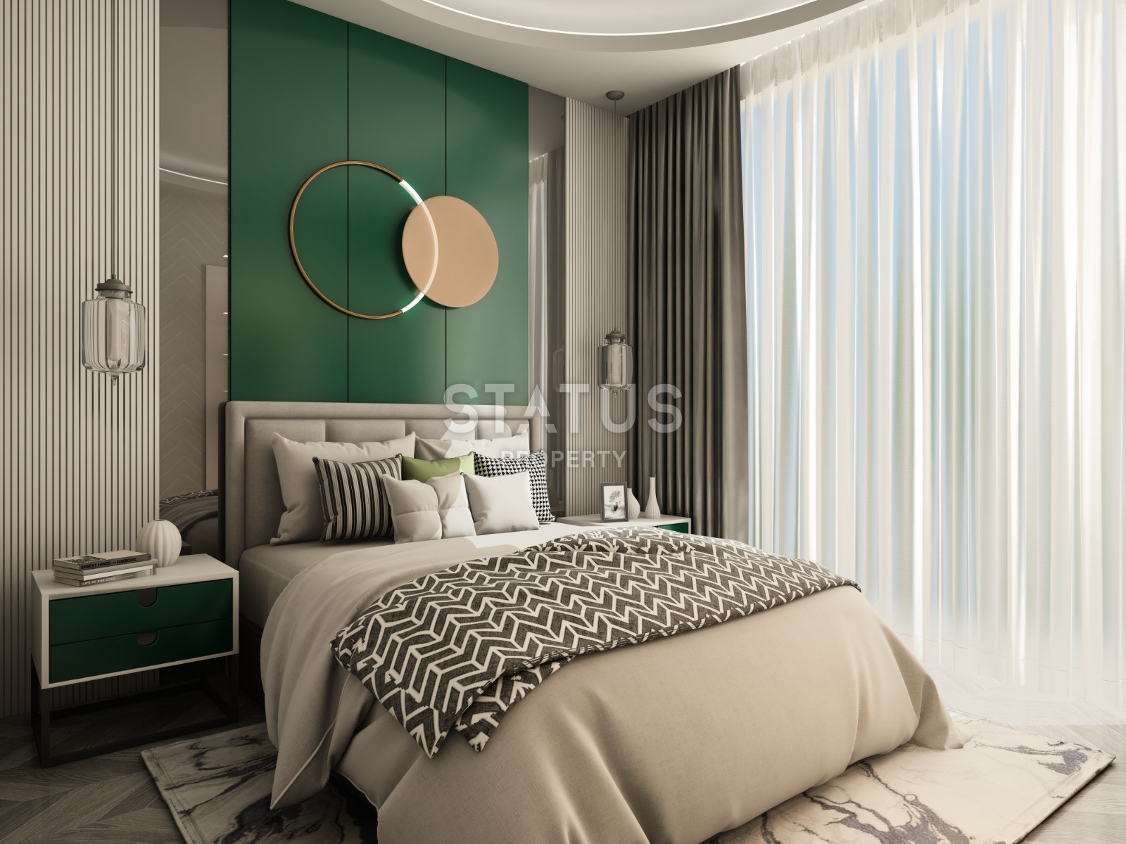 Проект из 4 вилл с интересными ценами в районе Каргыджак. 274м2 фото 21