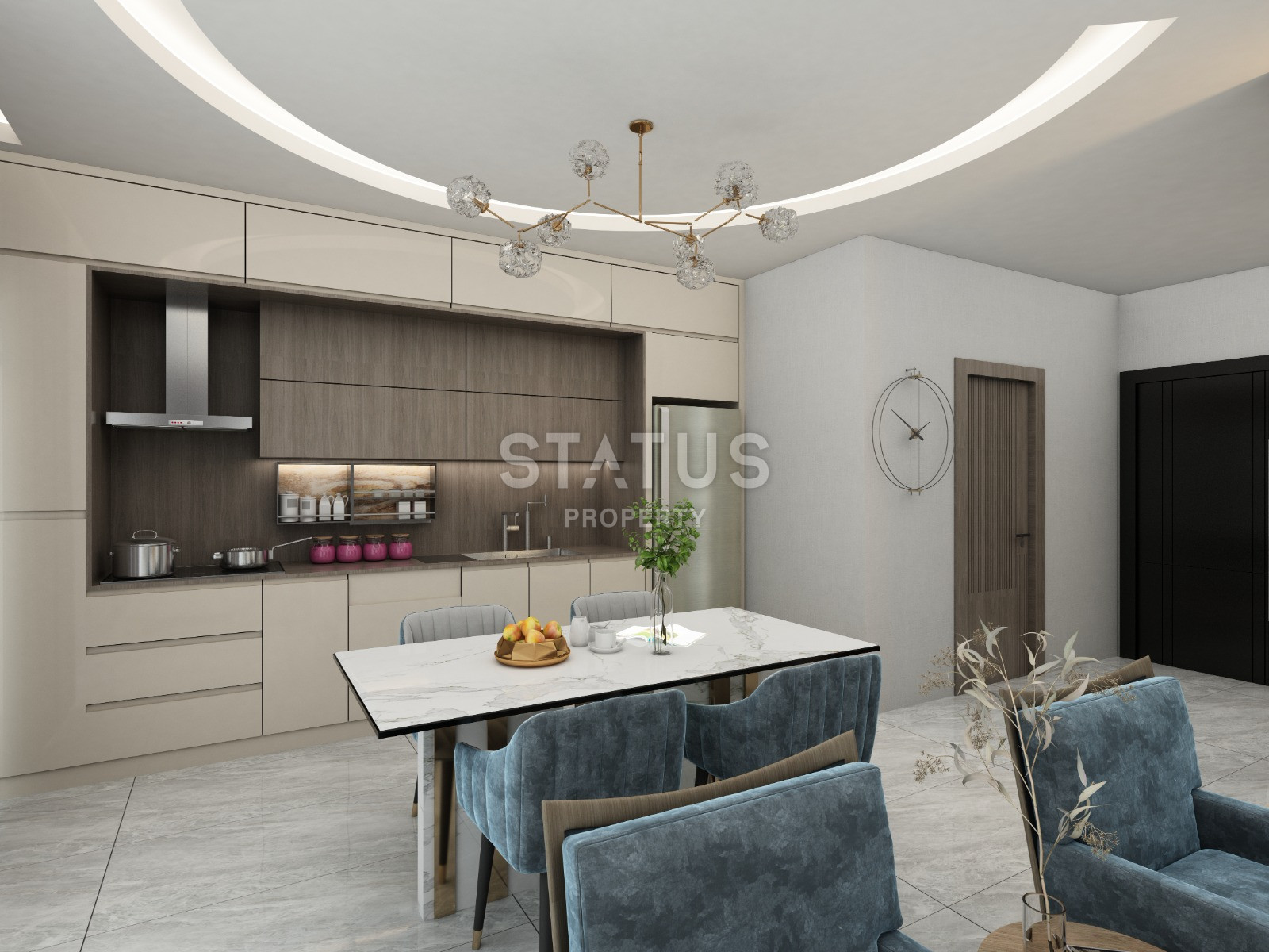 Проект из 4 вилл с интересными ценами в районе Каргыджак. 274м2 фото 22