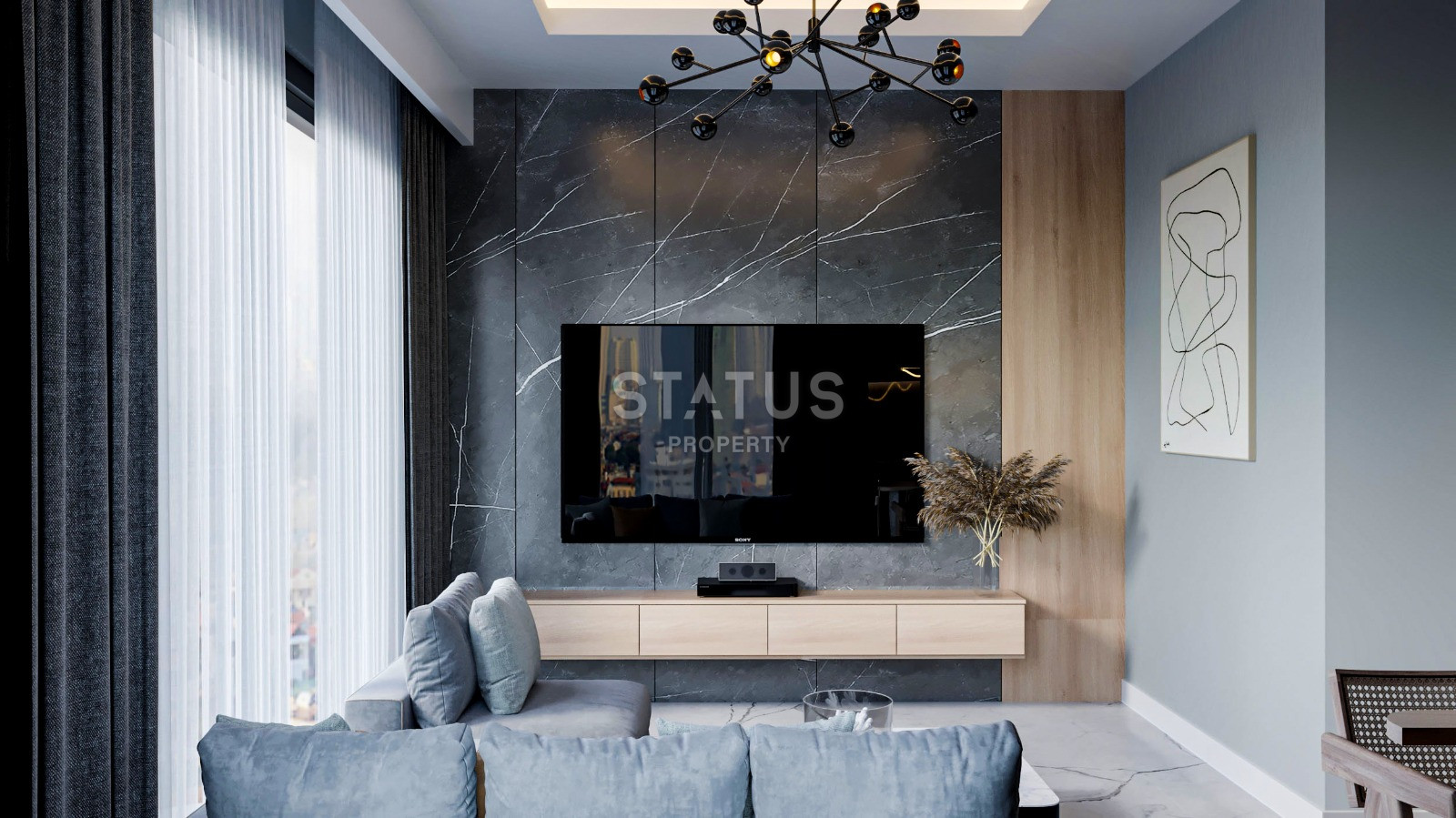 Проект в районе Кестель в 250 метрах от моря, 58-75 м2 фото 5