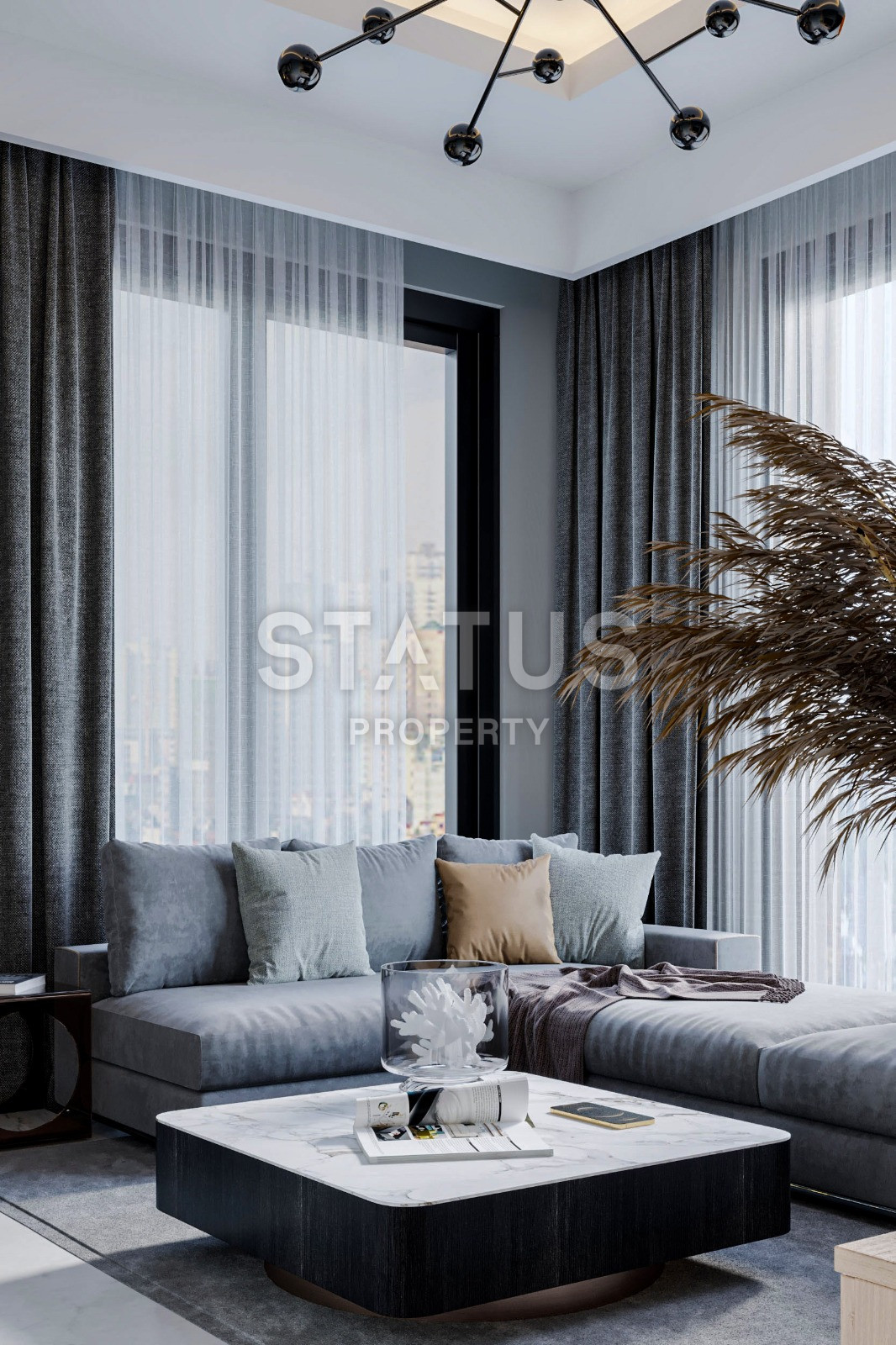 Проект в районе Кестель в 250 метрах от моря, 58-75 м2 фото 6