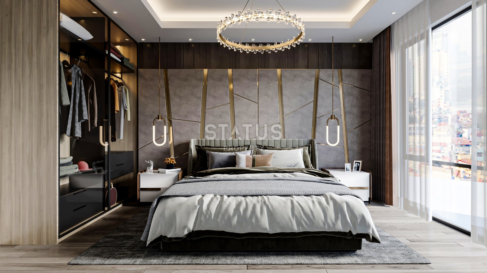 Проект в районе Кестель в 250 метрах от моря, 58-75 м2 фото 12