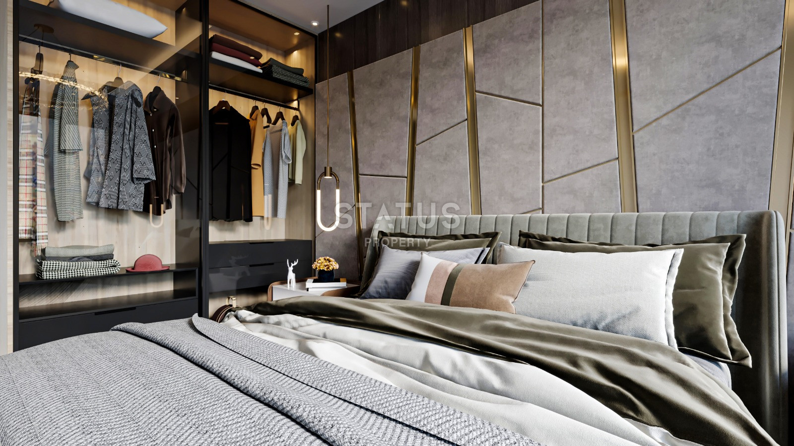 Проект в районе Кестель в 250 метрах от моря, 58-75 м2 фото 13