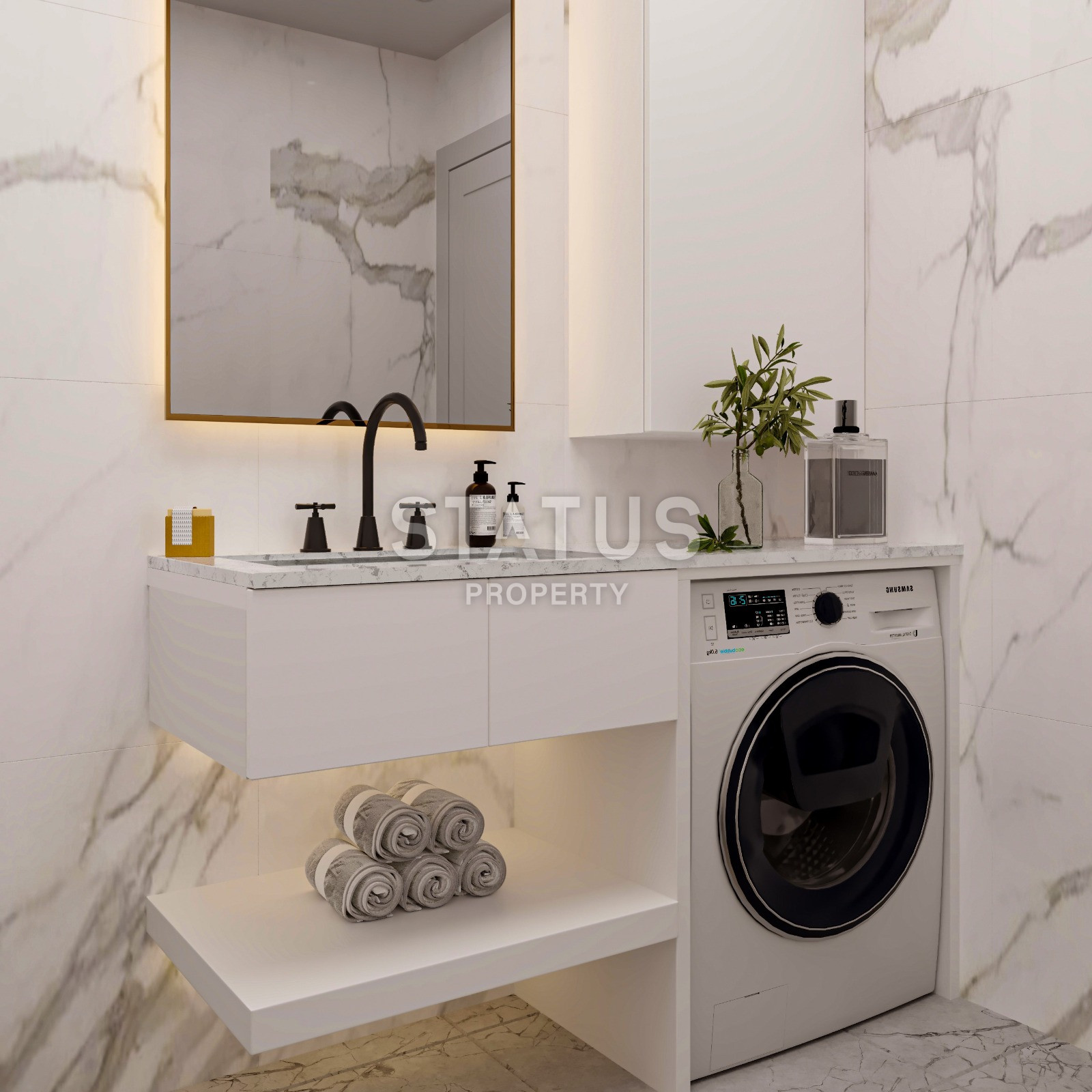 Проект в районе Кестель в 250 метрах от моря, 58-75 м2 фото 14