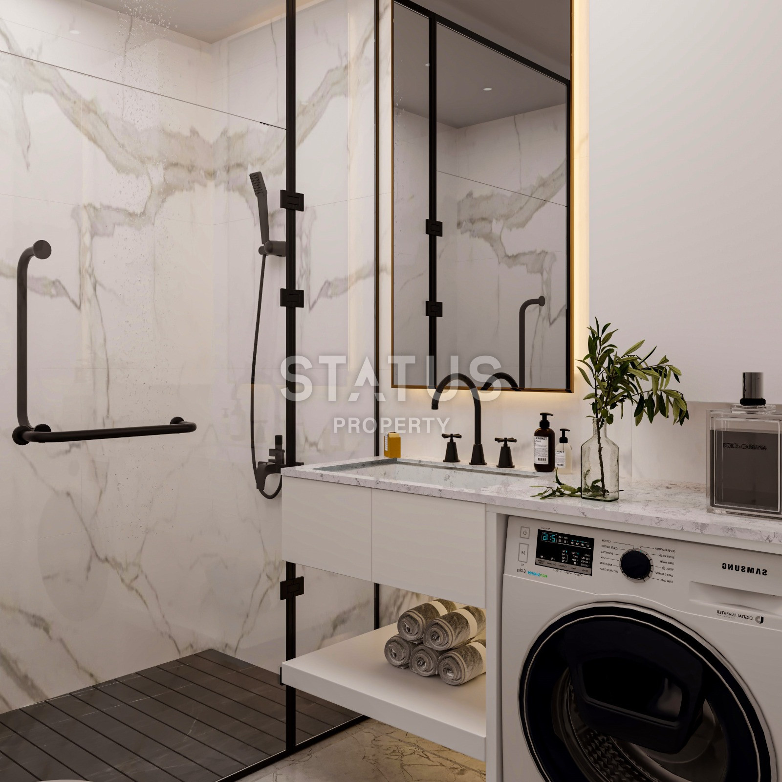 Проект в районе Кестель в 250 метрах от моря, 58-75 м2 фото 16