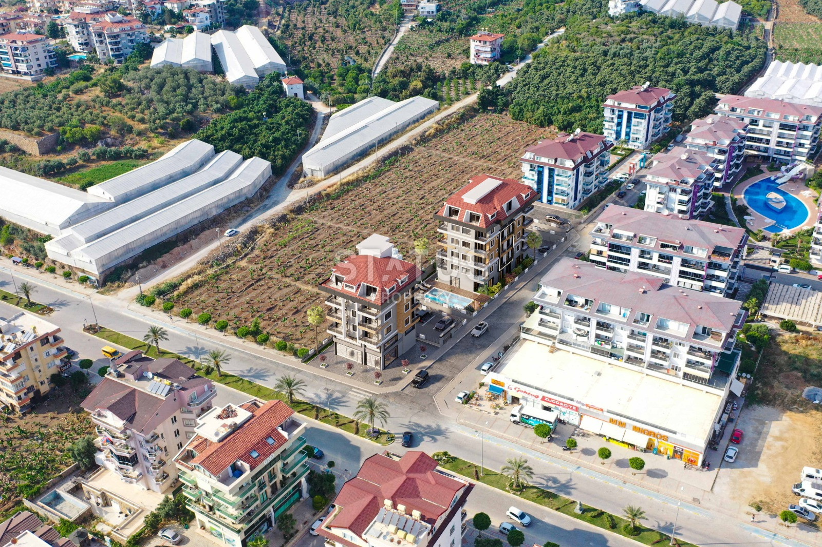 Проект в районе Кестель в 250 метрах от моря, 58-75 м2 фото 28