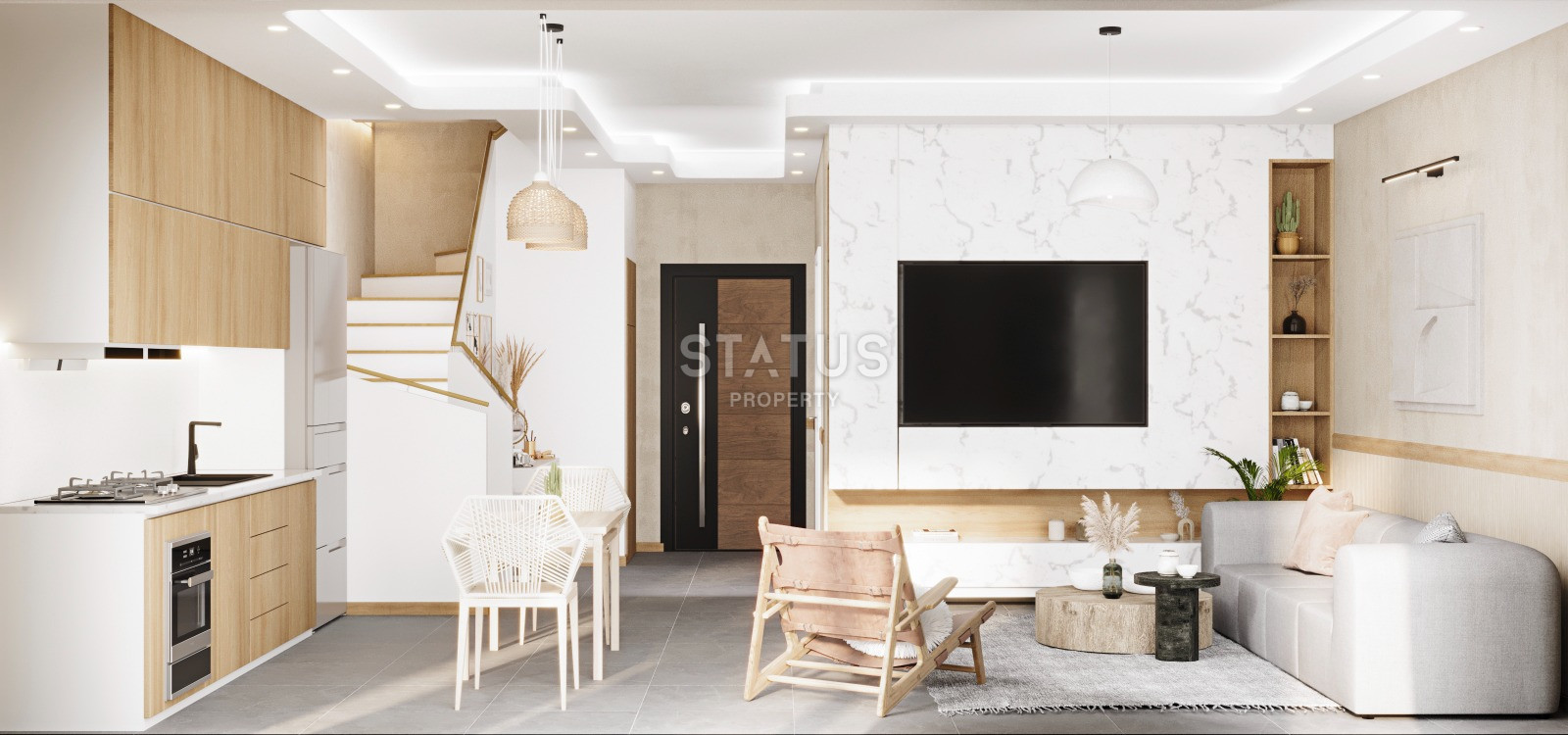 Новый роскошный жилой комплекс в рассрочку в Инжекум, 61-85м2 фото 14