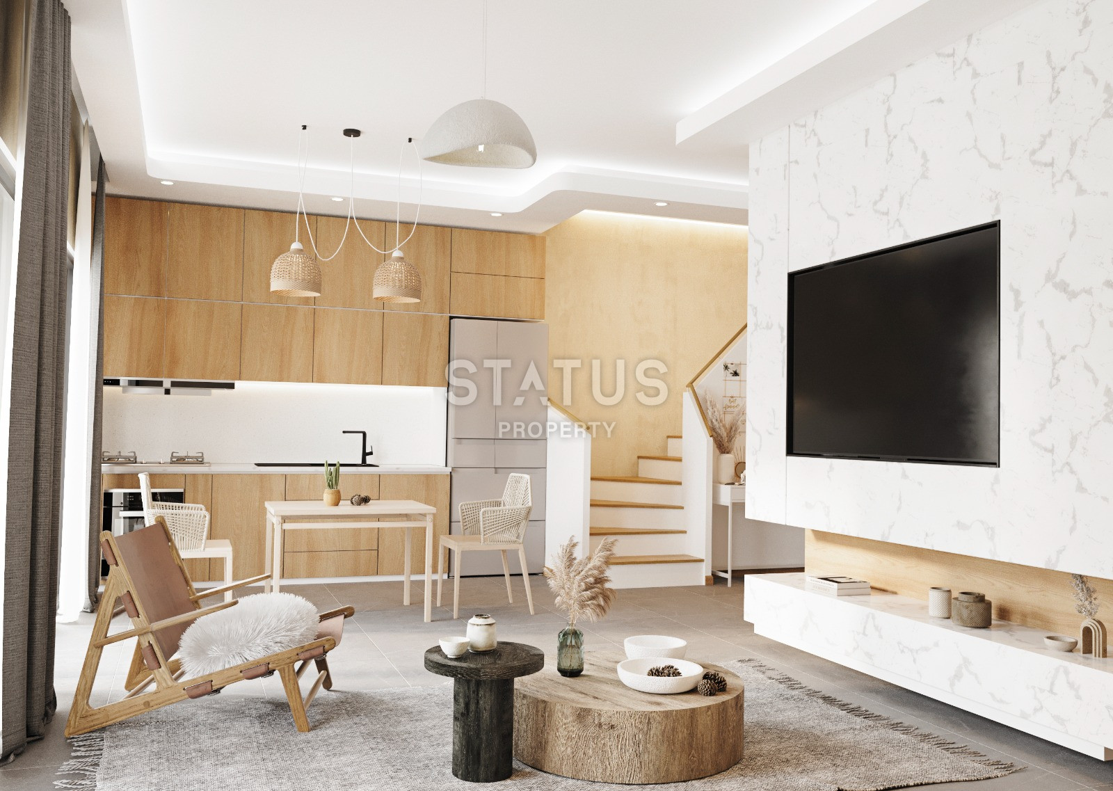 Новый роскошный жилой комплекс в рассрочку в Инжекум, 61-85м2 фото 17