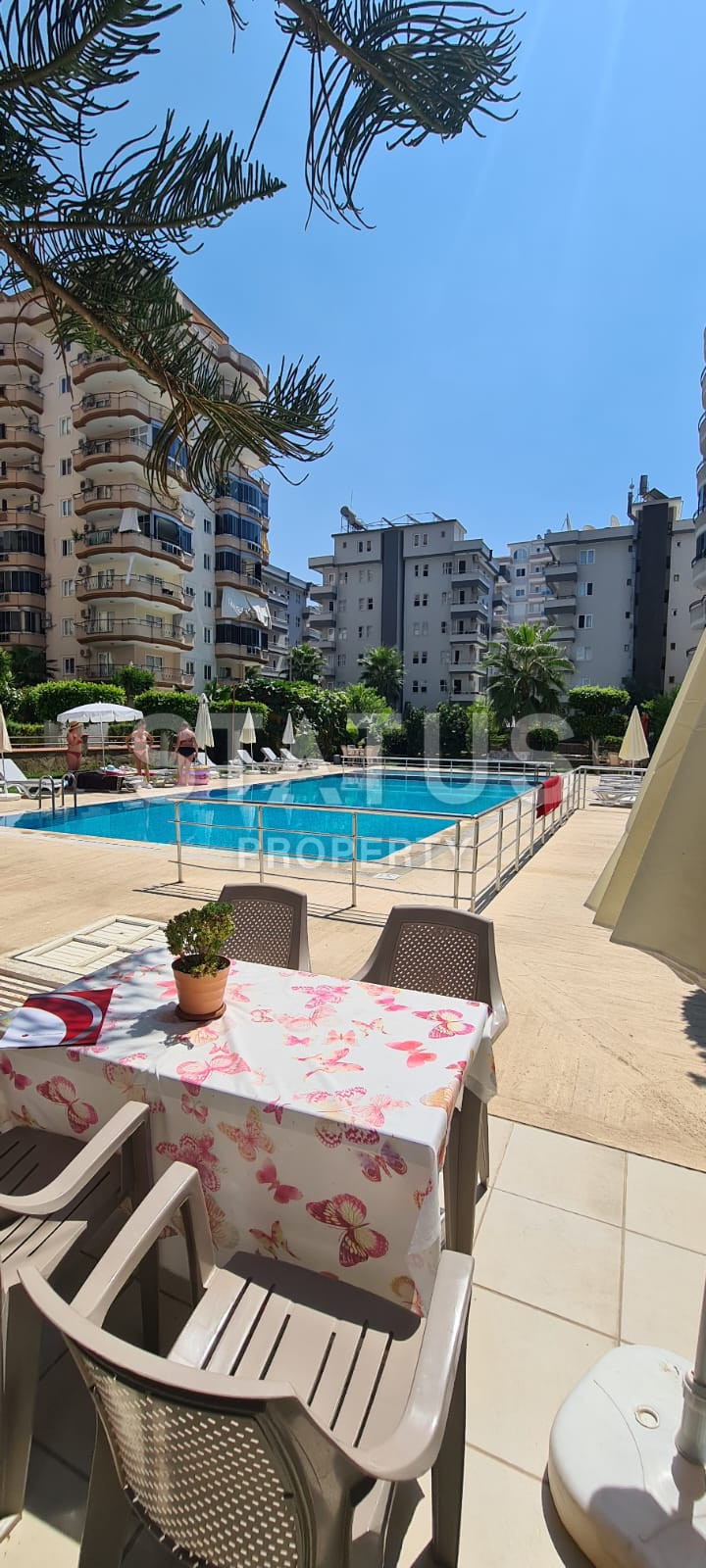 Двухкомнатная квартира с видом на море и горы в районе Махмутлар, 125м2 фото 26