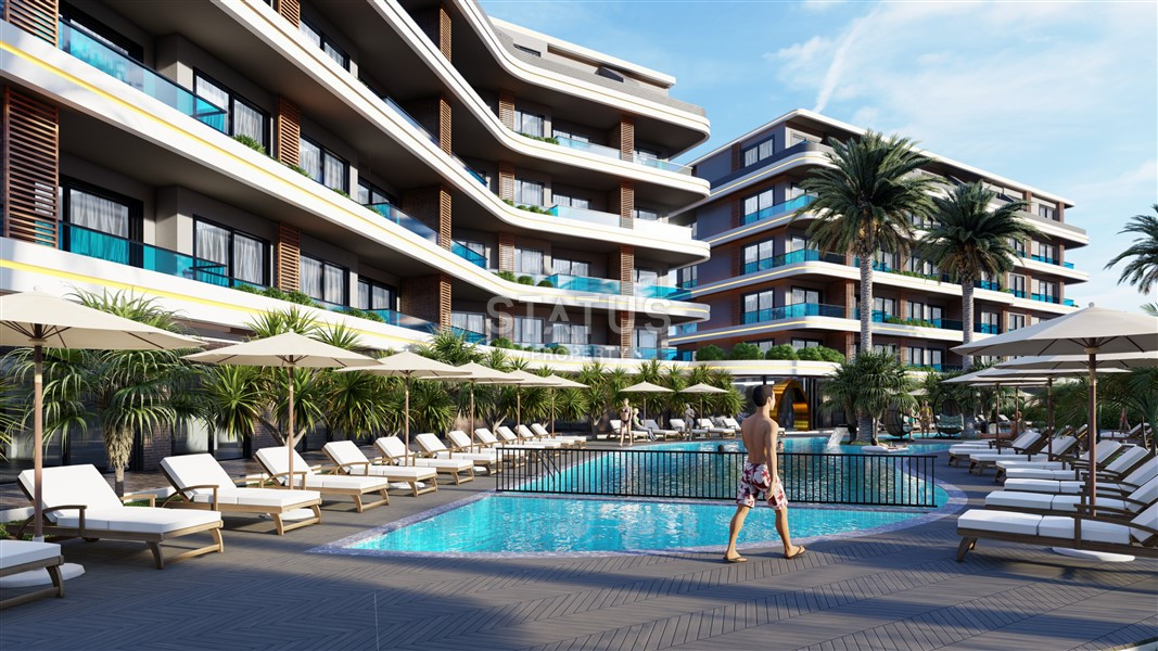 New investment project at the excavation stage 1900m from the sea in the upper OBA area. 51m2 - 104m2 фото 5