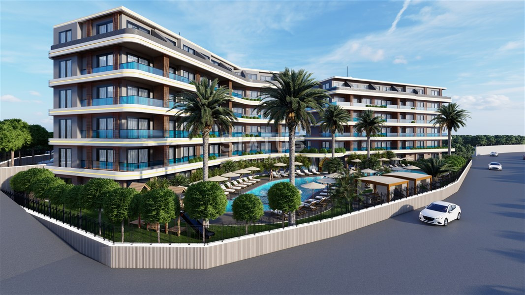 New investment project at the excavation stage 1900m from the sea in the upper OBA area. 51m2 - 104m2 фото 8