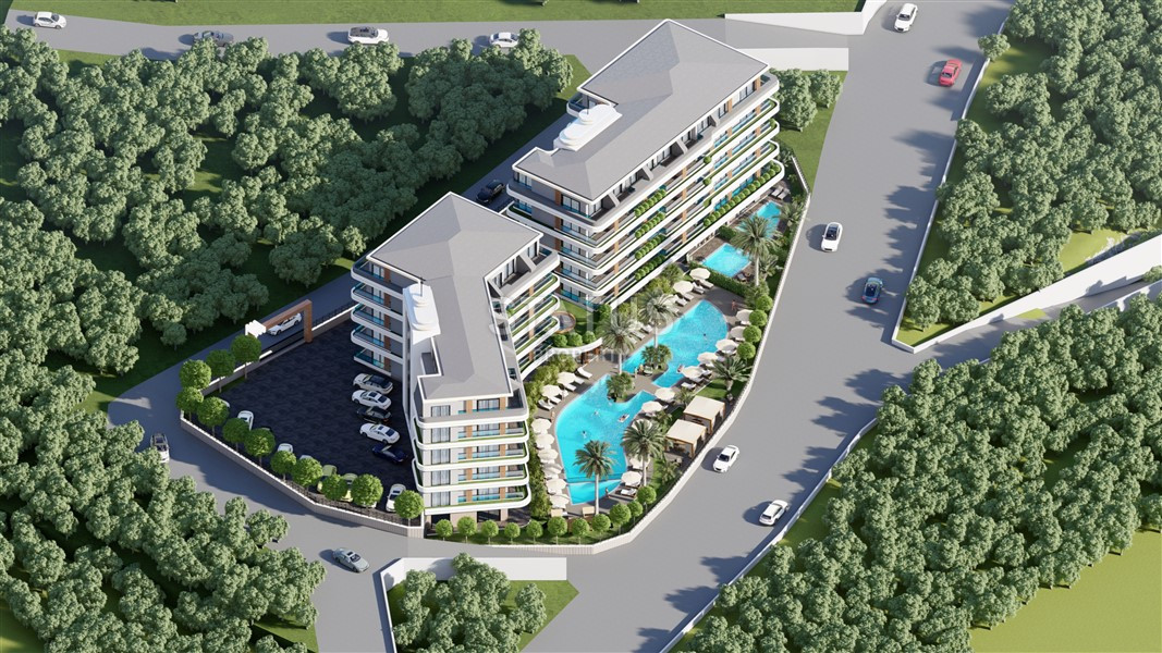 New investment project at the excavation stage 1900m from the sea in the upper OBA area. 51m2 - 104m2 фото 10