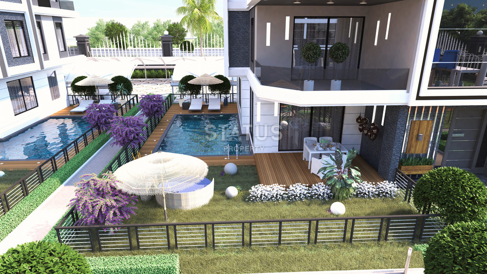 Three-room apartment in a residential complex for rent in the Oba area. 150m2. фото 14