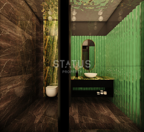 Three-room apartment in a residential complex for rent in the Oba area. 150m2. фото 36