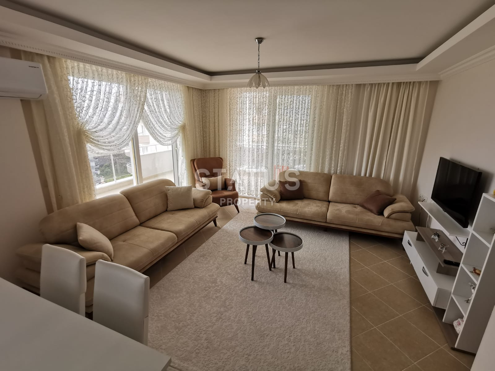 Трехкомнатная квартира в районе Махмутлар 115 м2 фото 7