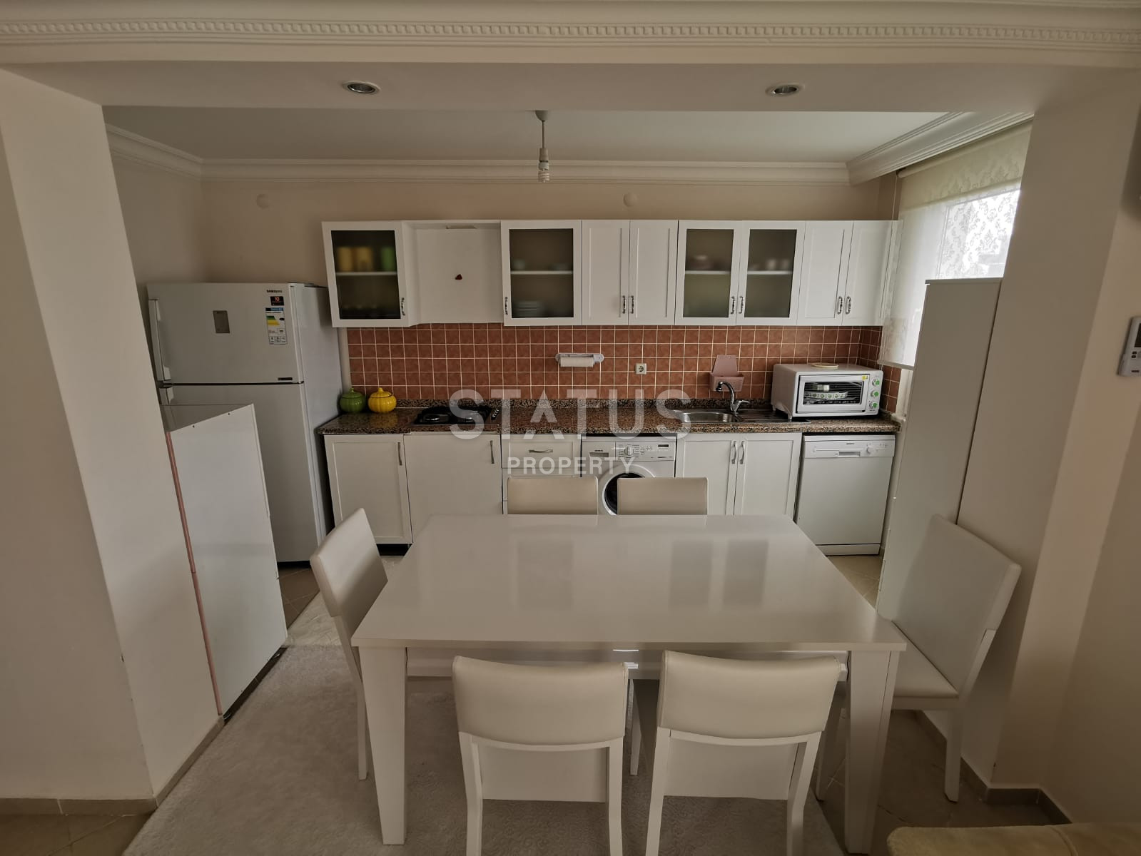 Трехкомнатная квартира в районе Махмутлар 115 м2 фото 14