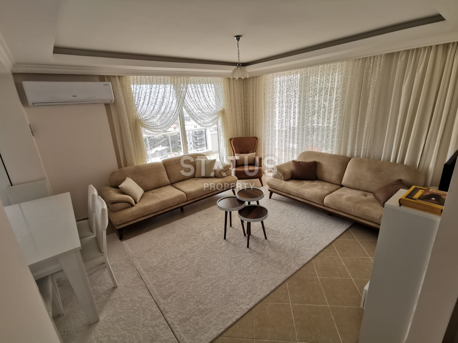 Трехкомнатная квартира в районе Махмутлар 115 м2 фото 16