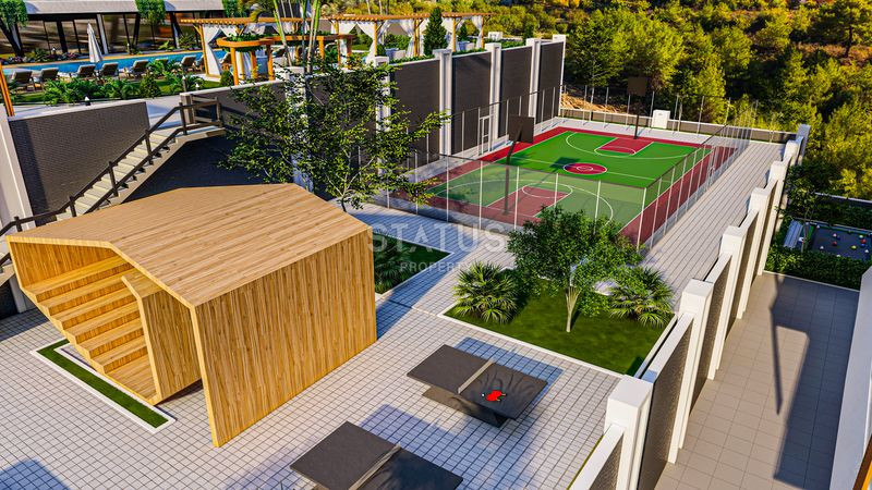 Видовой комплекс в районе Демирташ с отельной инфраструктурой, от 40- 194 кв.м. фото 8