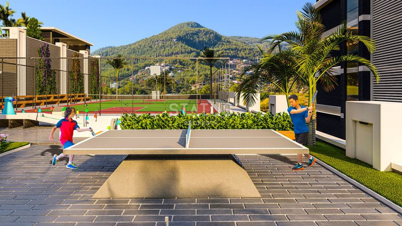 Видовой комплекс в районе Демирташ с отельной инфраструктурой, от 40- 194 кв.м. фото 12