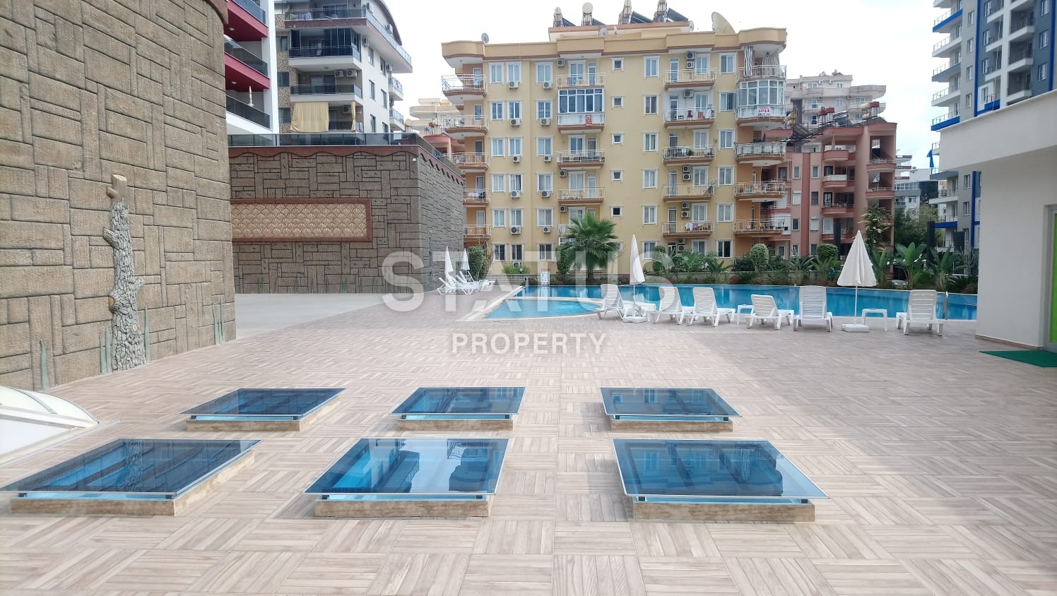 Апартаменты 1+1 с мебелью в комплексе с бассейном, Махмутлар, 71 м2 фото 19