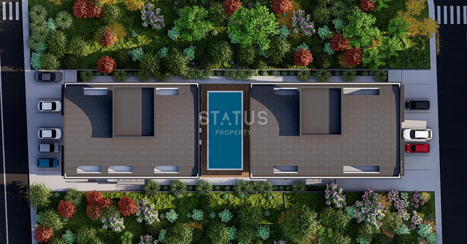 Отличный проект с хорошей локацией в Махмутларе, 600м от моря. 53м2 – 169м2 фото 7