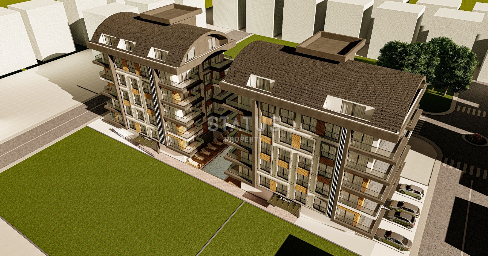 Отличный проект с хорошей локацией в Махмутларе, 600м от моря. 53м2 – 169м2 фото 13