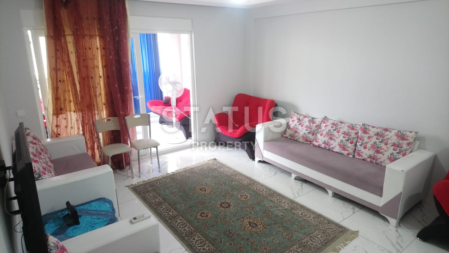 Апартаменты 1+1 с мебелью в комплексе с бассейном, Махмутлар, 71 м2 фото 4