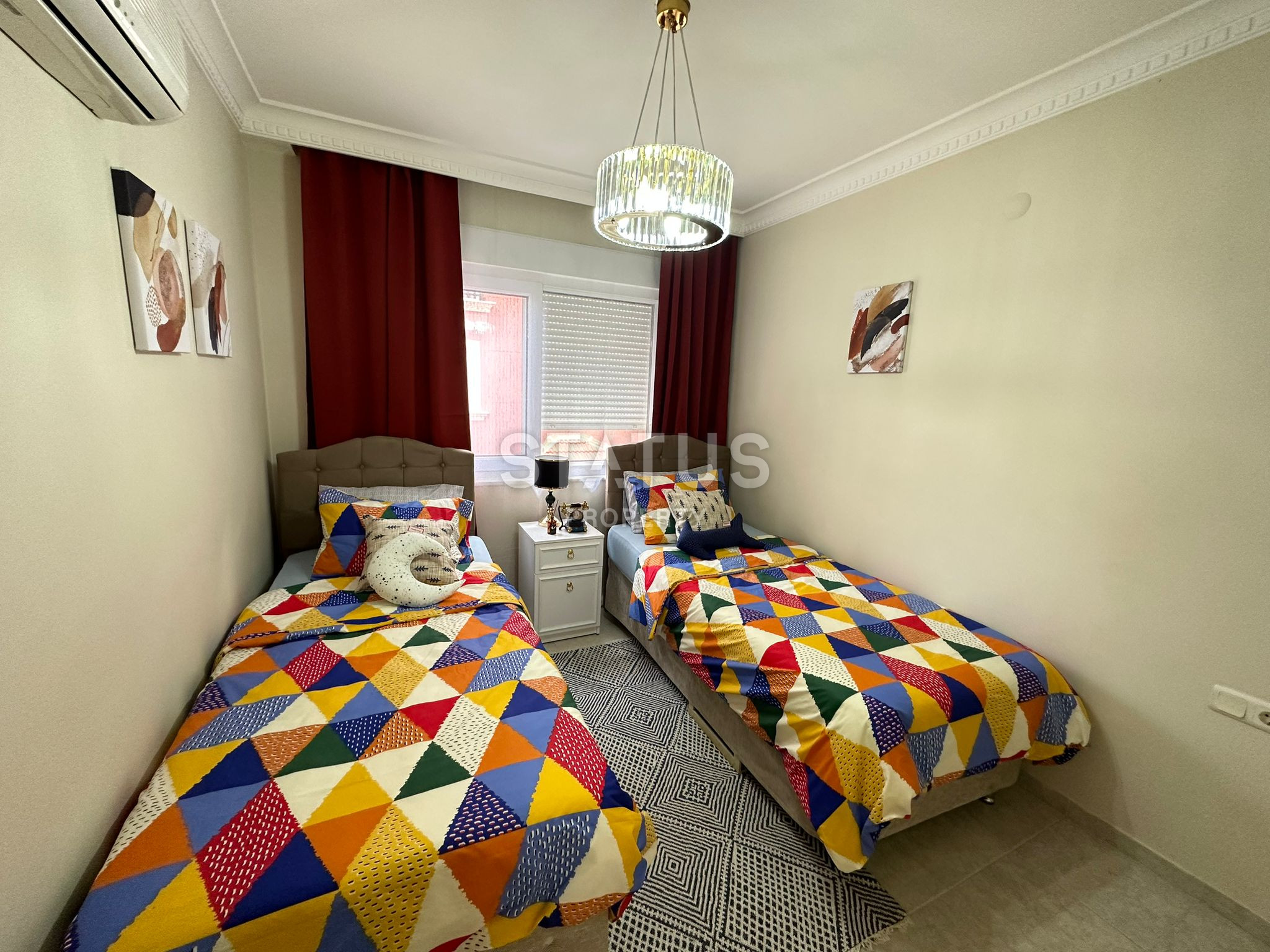 Cozy furnished three-room apartment in Oba фото 6