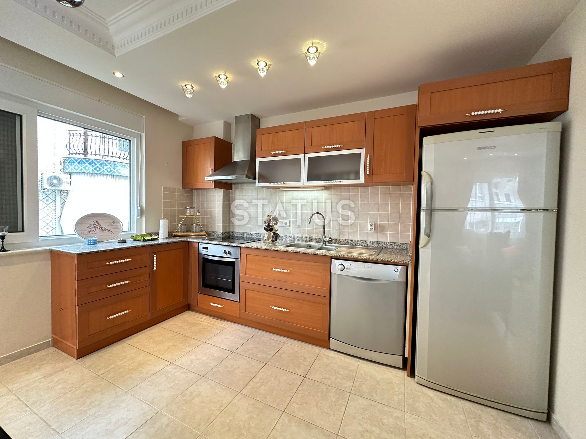 Cozy furnished three-room apartment in Oba фото 11