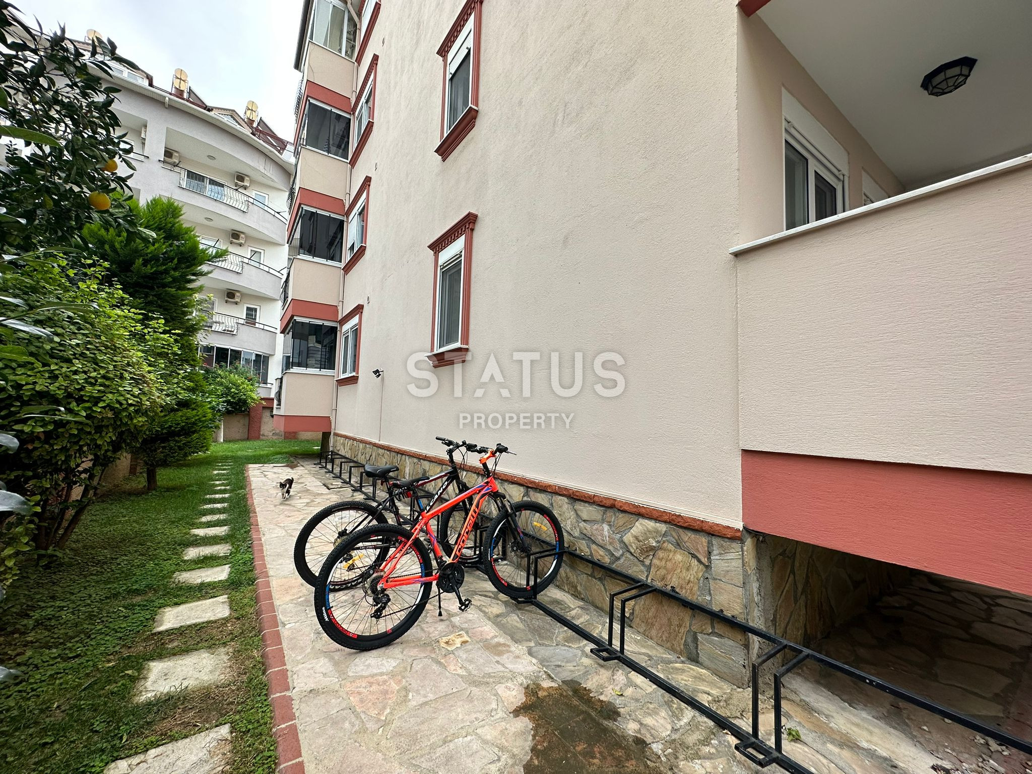 Cozy furnished three-room apartment in Oba фото 18