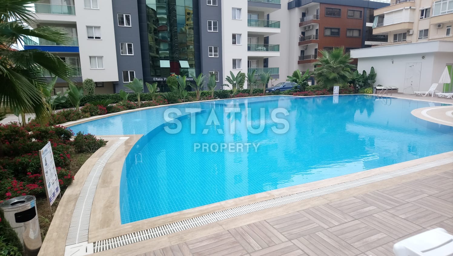 Апартаменты 1+1 с мебелью в комплексе с бассейном, Махмутлар, 71 м2 фото 18