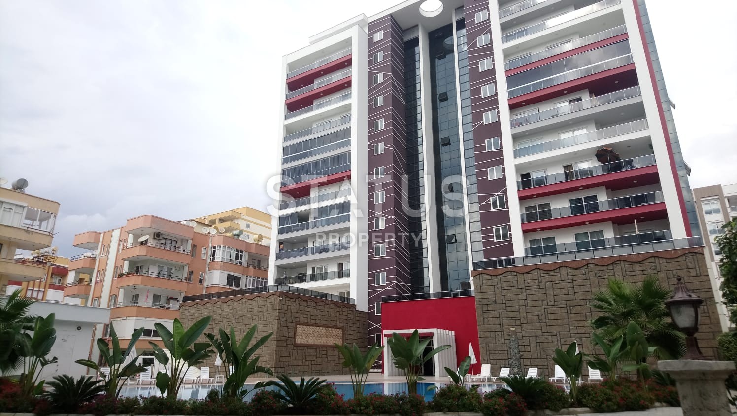 Апартаменты 1+1 с мебелью в комплексе с бассейном, Махмутлар, 71 м2 фото 22