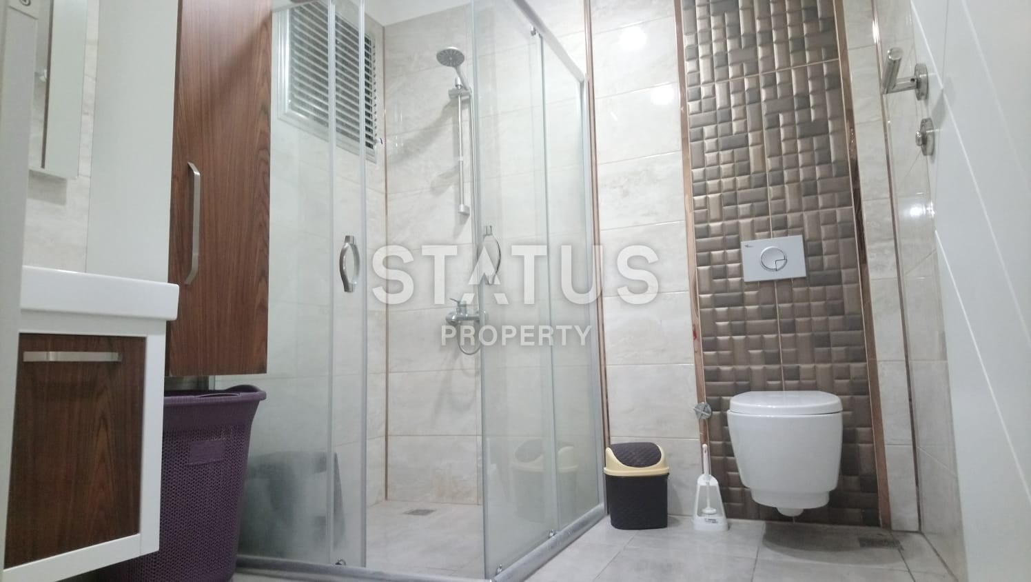 Апартаменты 1+1 с мебелью в комплексе с бассейном, Махмутлар, 71 м2 фото 12