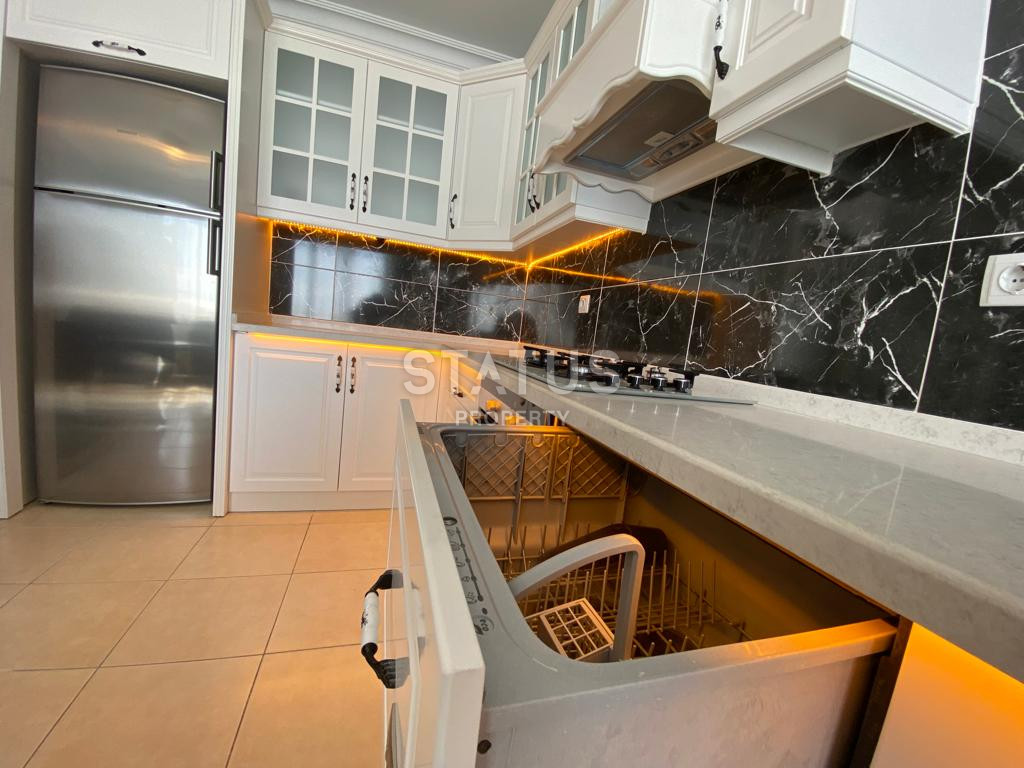 Просторная двухкомнатная квартира с видом на море в Махмутларе, 110м2 фото 8