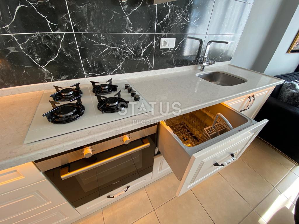 Просторная двухкомнатная квартира с видом на море в Махмутларе, 110м2 фото 10