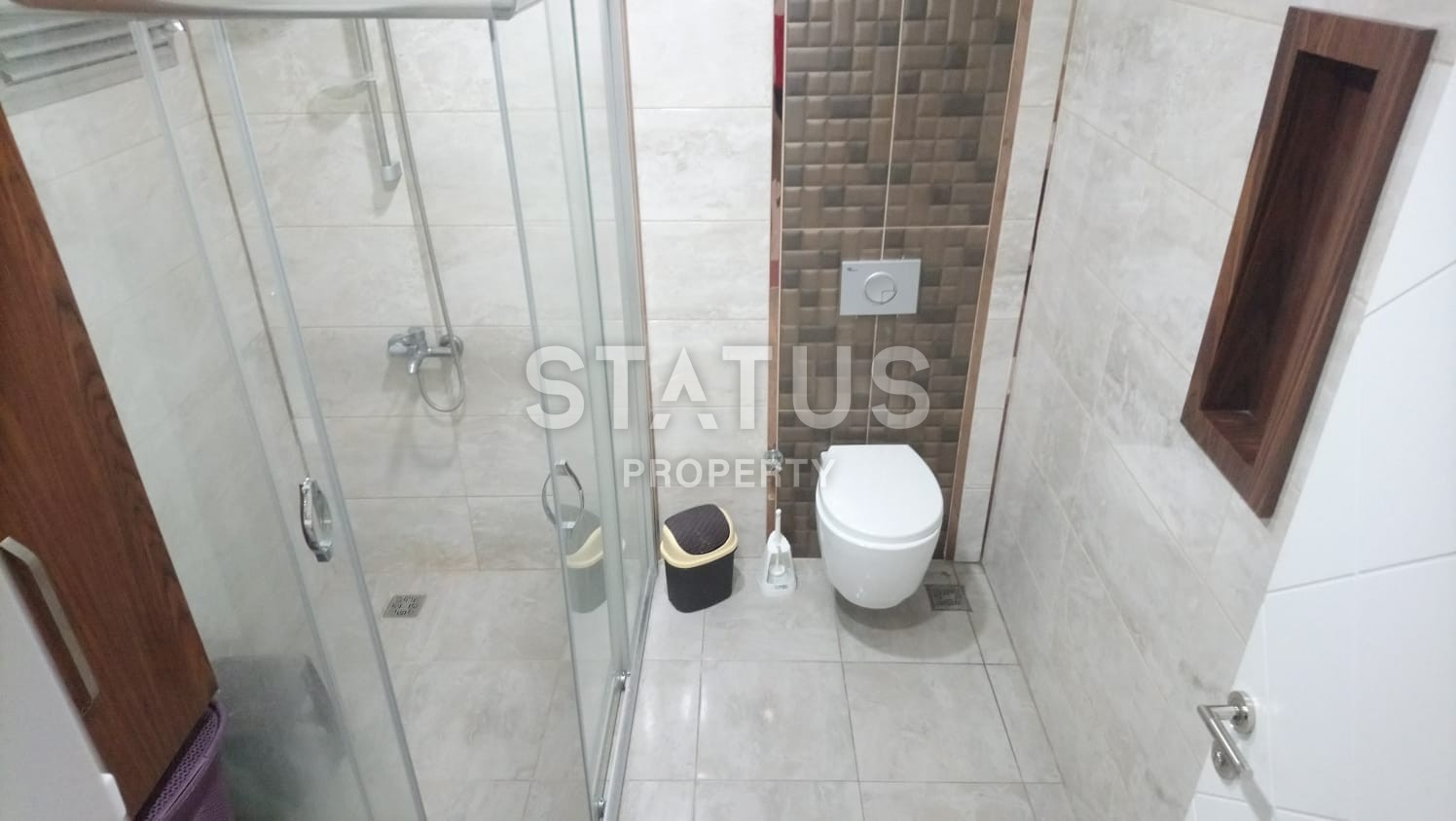 Апартаменты 1+1 с мебелью в комплексе с бассейном, Махмутлар, 71 м2 фото 13