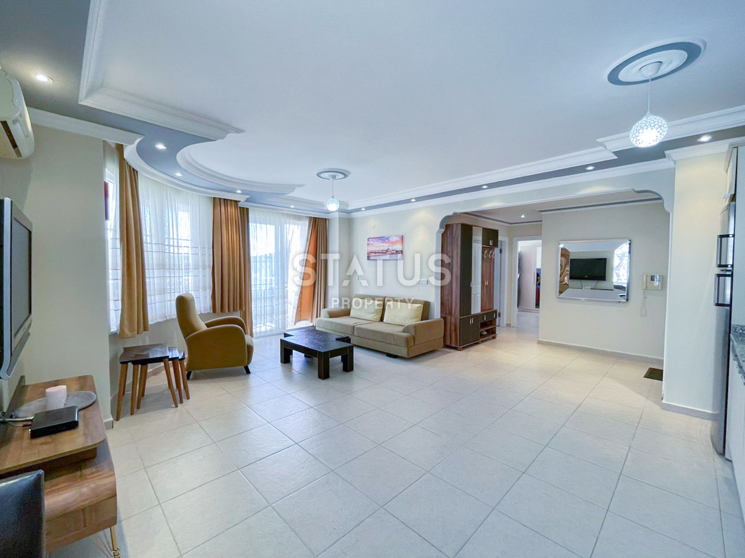 Апартаменты в 350 метрах от Средиземного моря в р-н Махмутлар. 120м2. фото 6