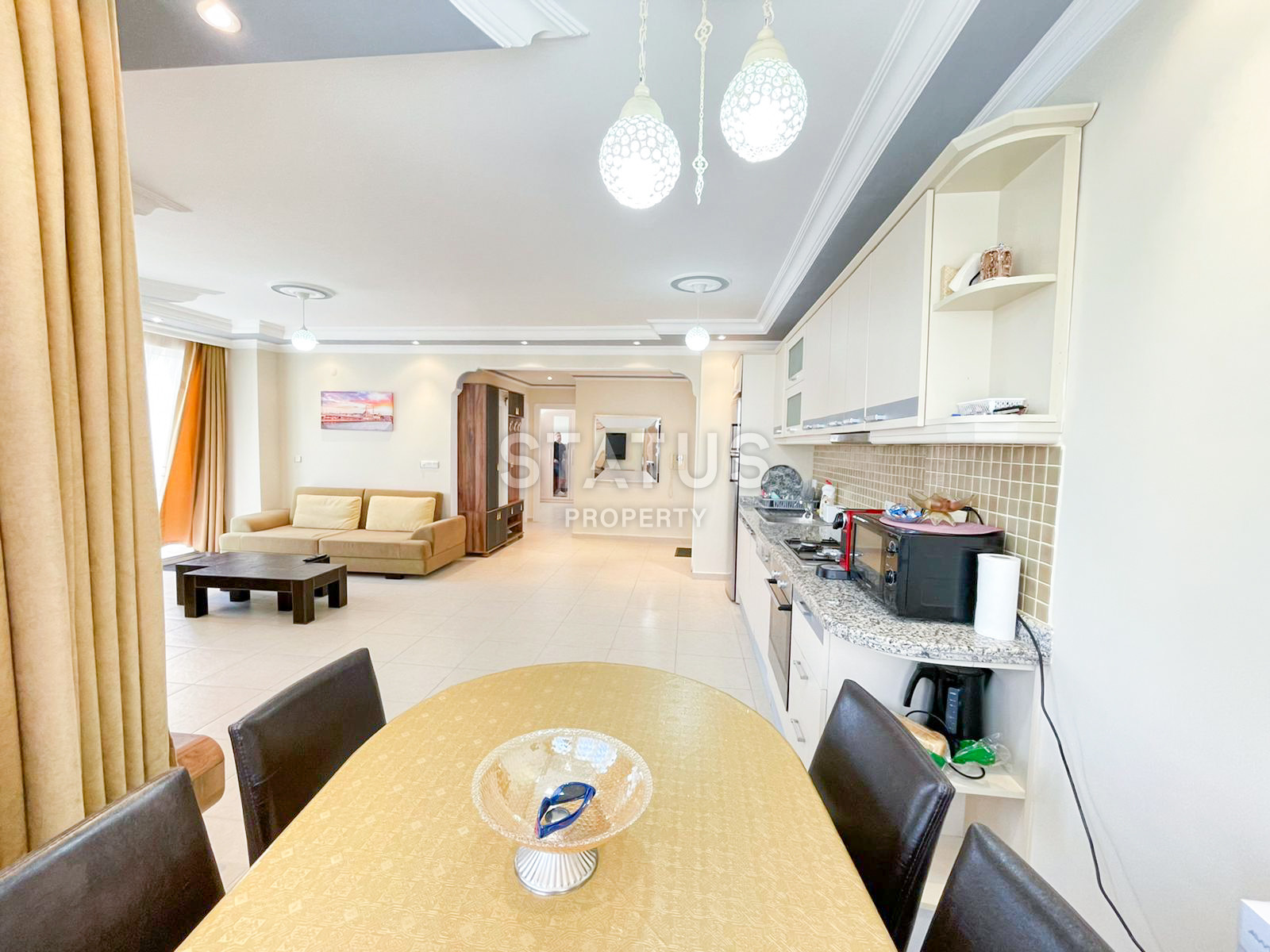 Апартаменты в 350 метрах от Средиземного моря в р-н Махмутлар. 120м2. фото 7