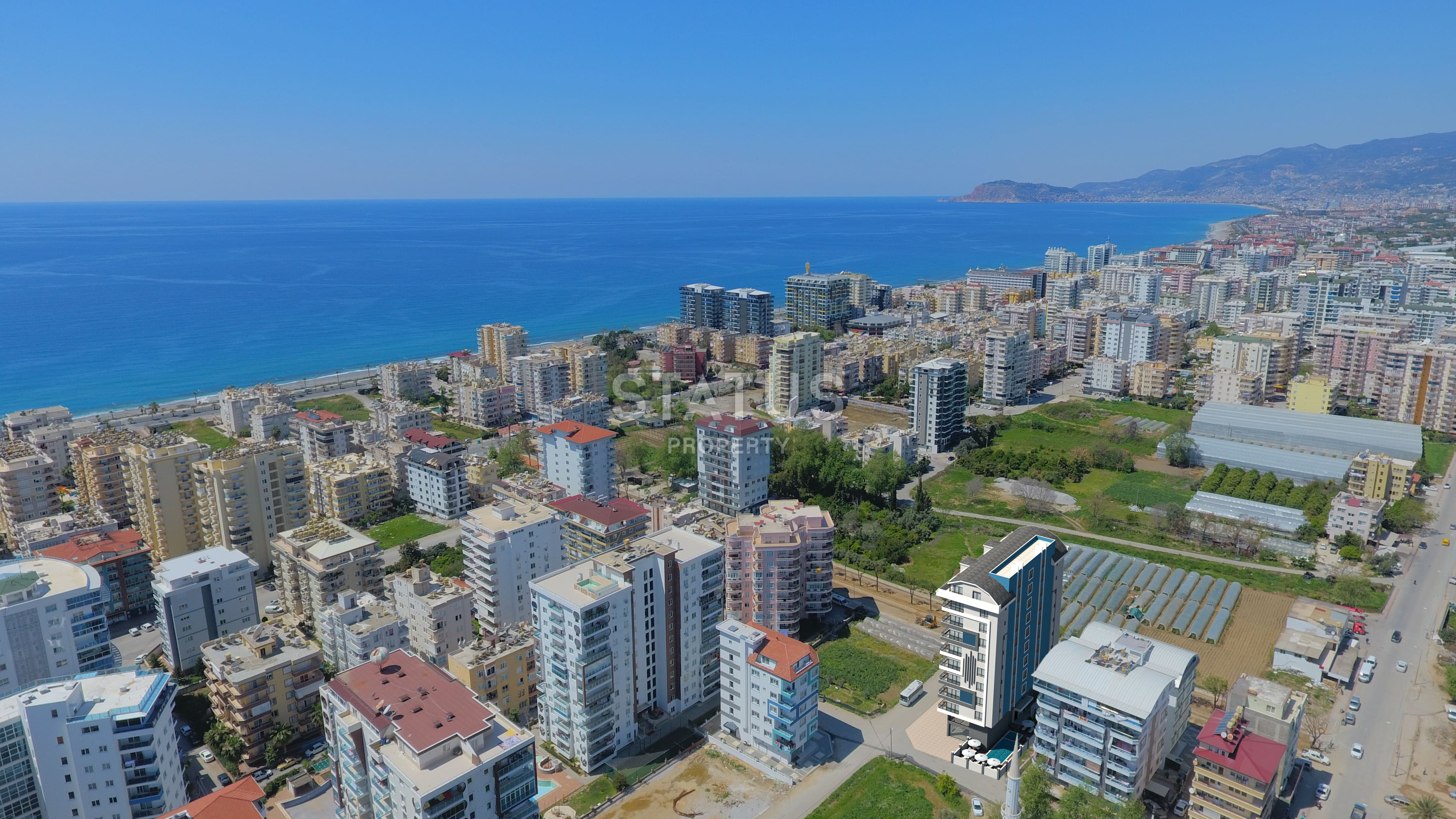 Двухкомнатная квартира на этапе пред сдаче в 400м от моря в Махмутларе. 60м2 фото 3